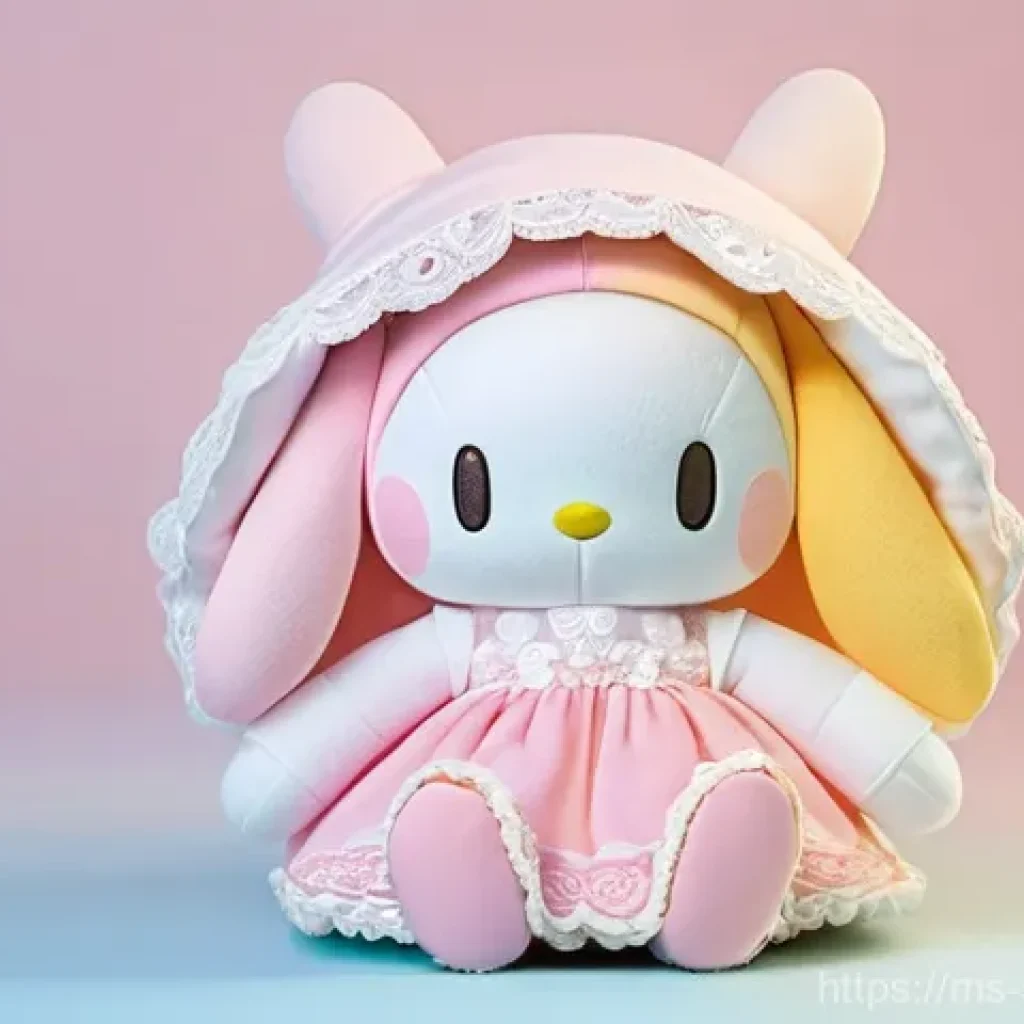 마이멜로디와 힐링 문구의 콜라보 - **Prompt 1: My Melody's Comforting Embrace**
    A cheerful My Melody character, rendered in soft, c...