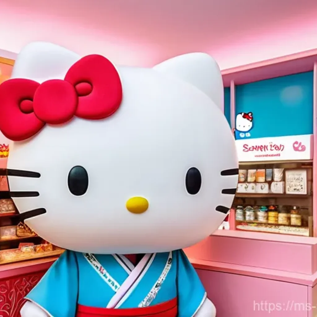 산리오 플래그십 스토어 투어 - The search results confirm the existence of Sanrio flagship stores and cafes with themed decor, food...